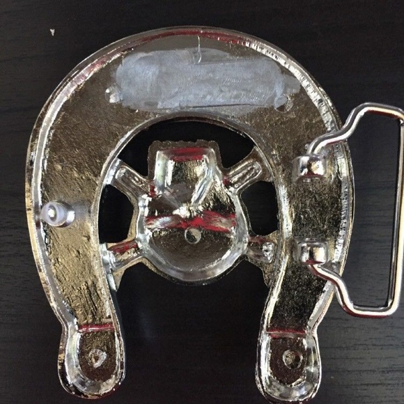 SKULL BELT BUCKLE COWBOY MEN WOMEN - Picture 4 of 4